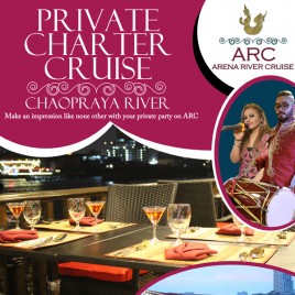 Private Charter Cruise for 40 Persons on Chaopraya River